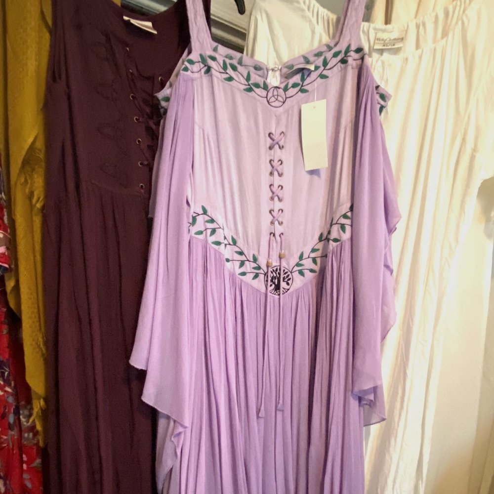 HolyClothing Acacia Maxi × 1 Petite / XL/1X / Lavender Blue